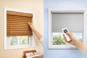 Cordless vs Motorized Blinds